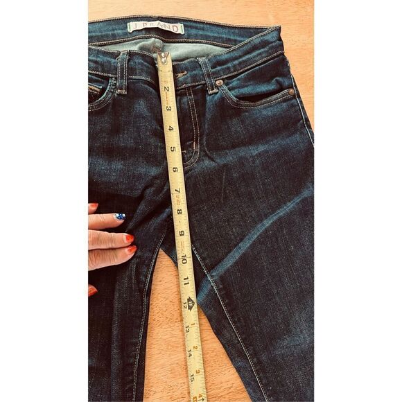 J. BRAND DARK BLUE SKINNY PENCIL JEANS SIZE 25 - Picture 5 of 10